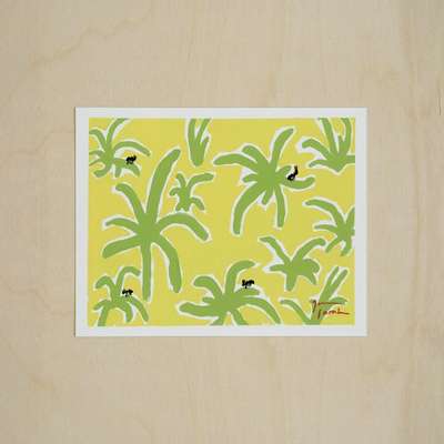 Postcard - Fresh Grass