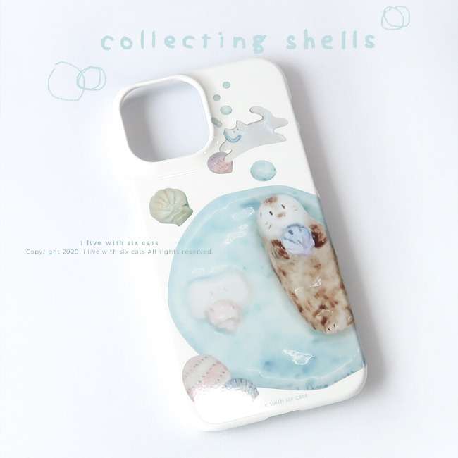 Shell Collecting Glossy Card Hard Case