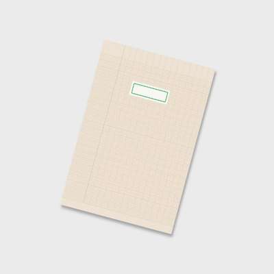 Line graph pad Brown