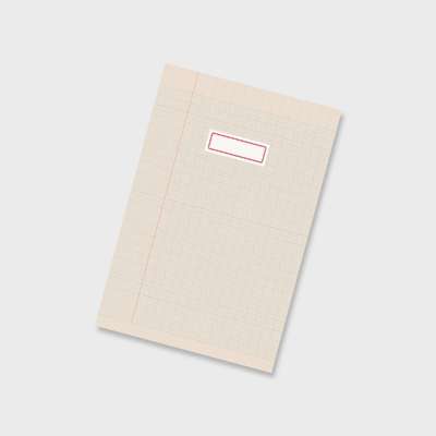 Line Graph Pad Blue