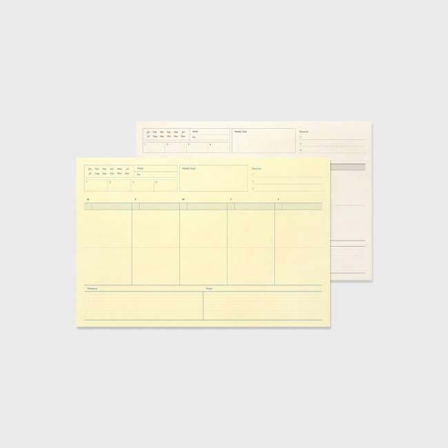 Weekly Pad