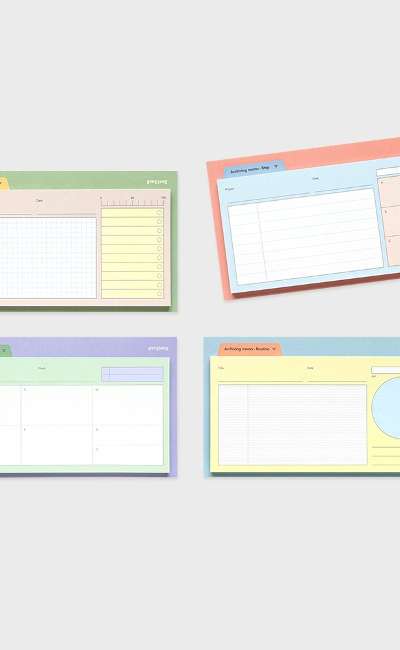 Archiving sticky memo