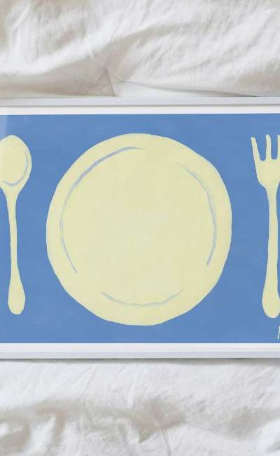 A3ポスター Blue table