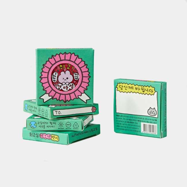 Carnation Magnet Badge Set of 2
