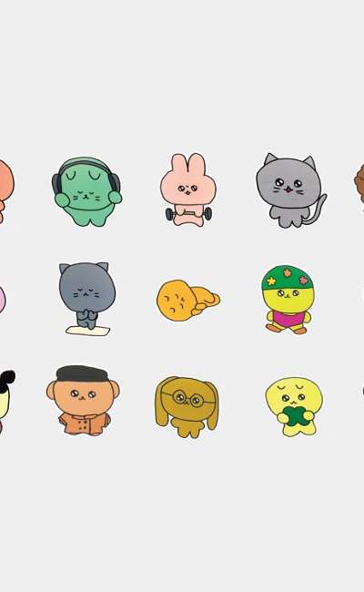 ピースステッカー 1 15種