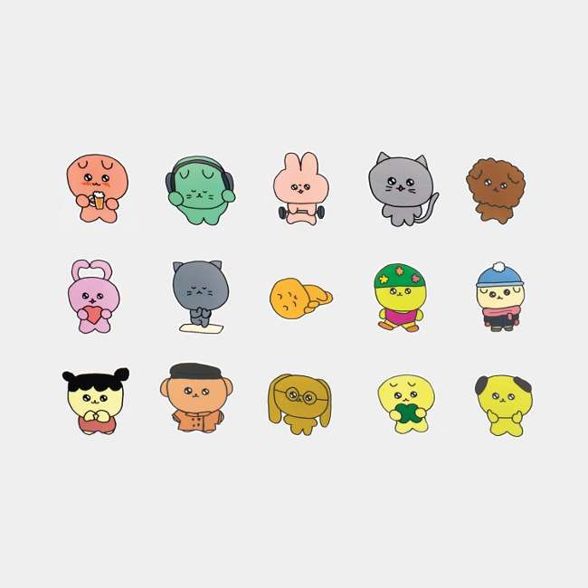 Fragment Sticker Set 1 – 15 Types