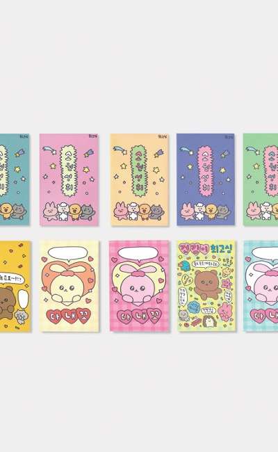 ミニ封筒 10種