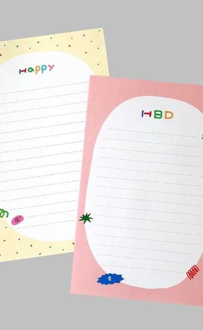 HBD / Happy letter
