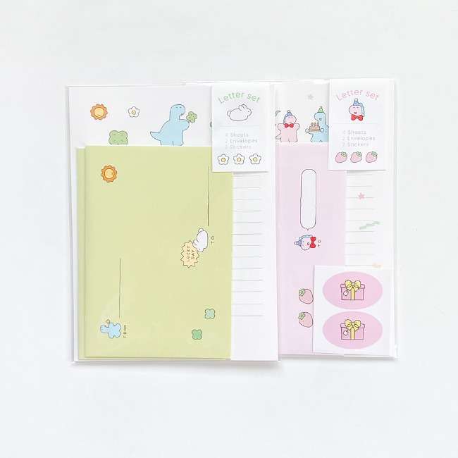 Dinosaur Letter Set (2 Types)