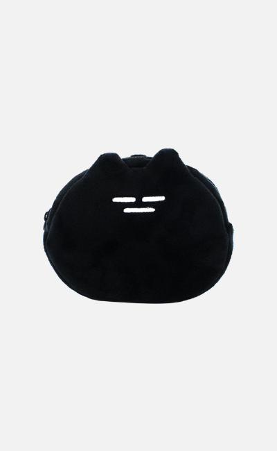 ッソッソ フェイス ポーチ BLACK