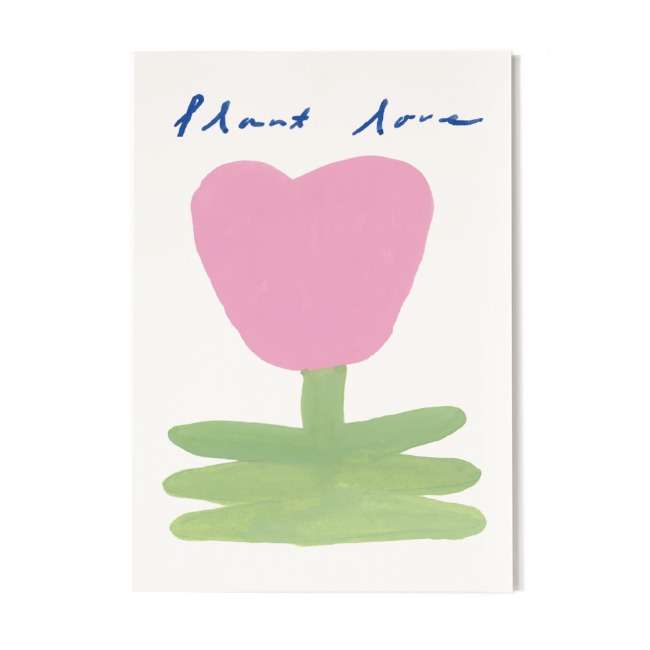 Postcard - plant love