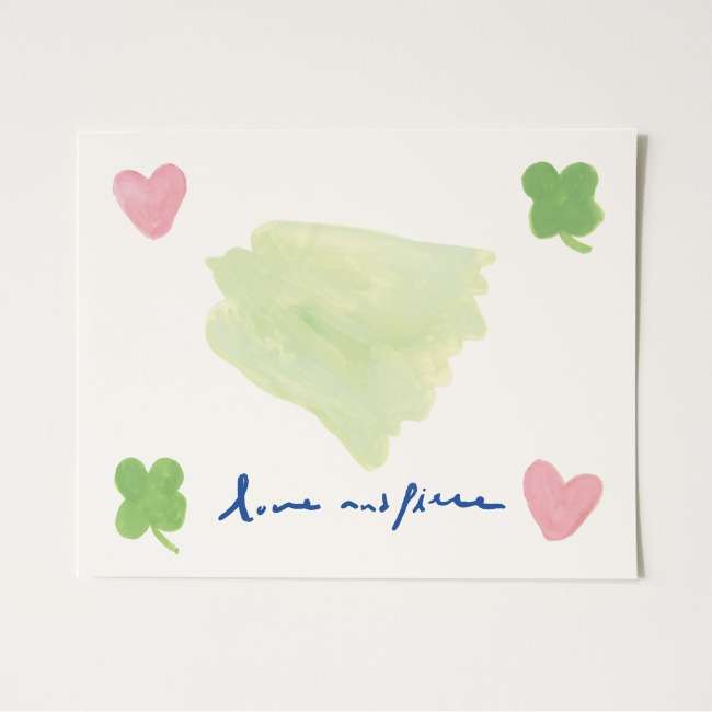 Love and Piece Mini Poster