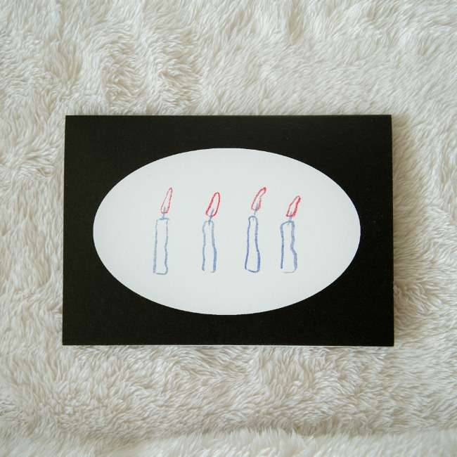 Card - Candle
