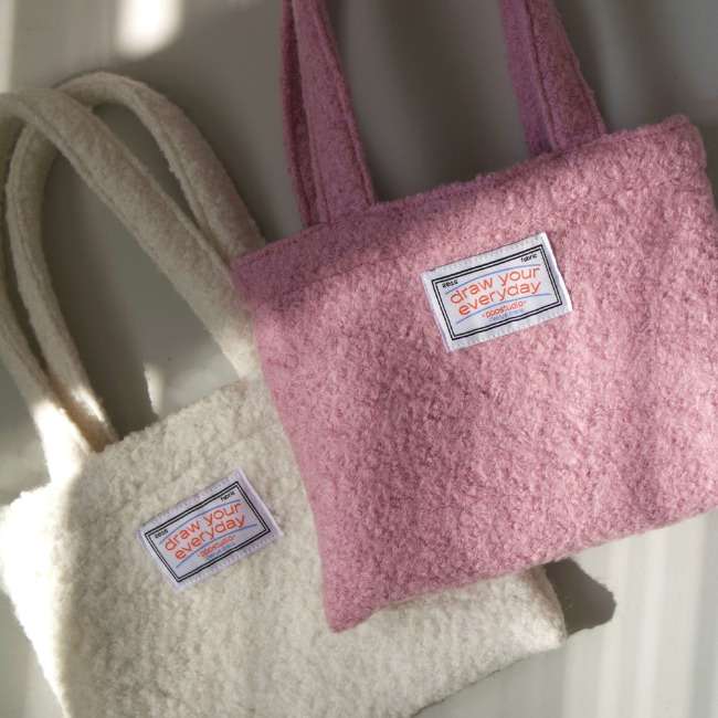 mini wool bag