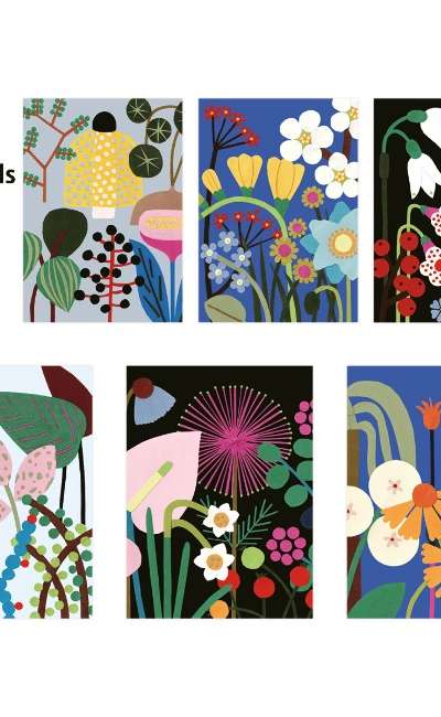 Paper Garden Postcards