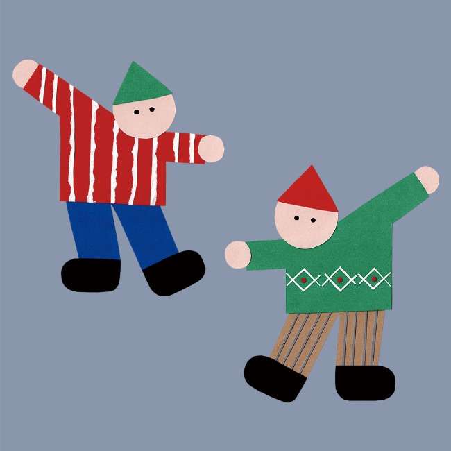 Winter Village Card Fairy
