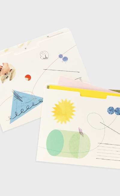 Messy paper A5 ファイル