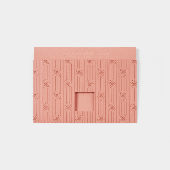 [TROLLS PAPER] Paper holder A5 - Four leaf clover