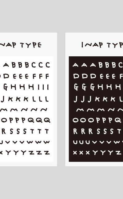 INAP TYPE STICKER (SMALL)