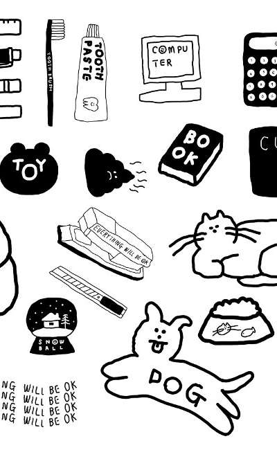 IN THE BOX PIECE STICKER