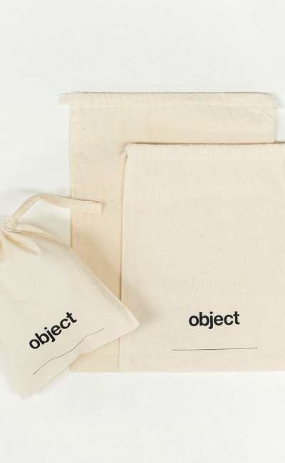 Object Logo Dust Bag - Beige