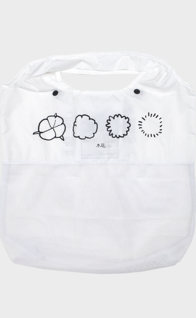 Mesh Bag Cotton (White)
