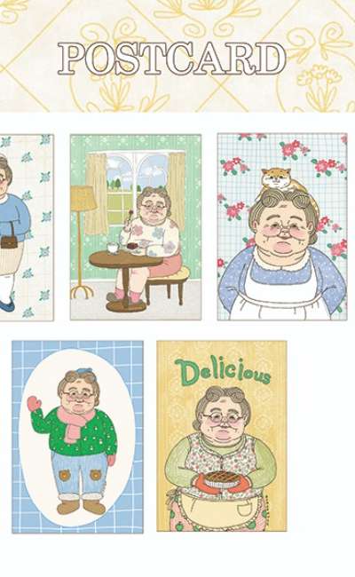 Our Grandmother Postcard Set of 10