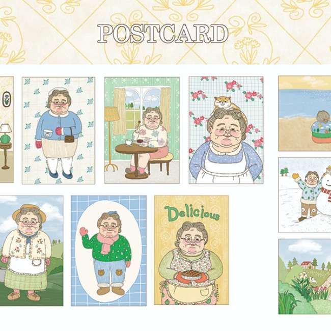 Our Grandmother Postcard Set of 10