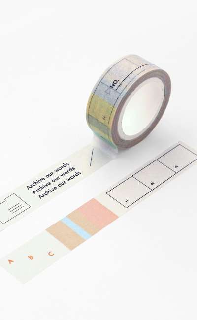 Archiving Masking Tape