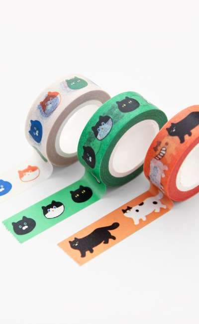 One Third Cat Masking Tape