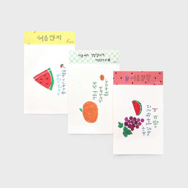Factory x Summer Stationery Shop Summer Postcard