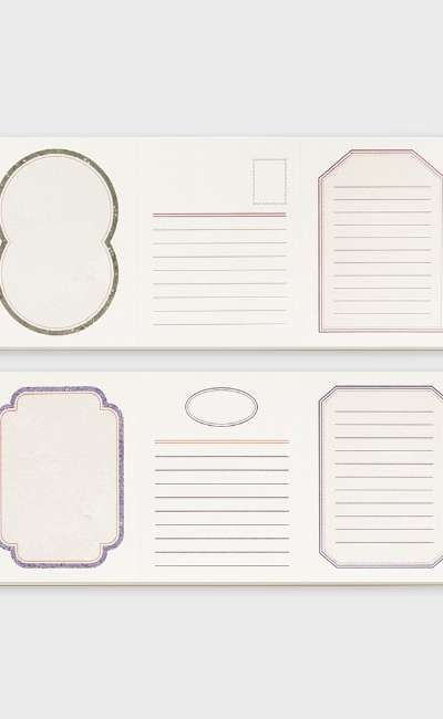 Letter memo pad
