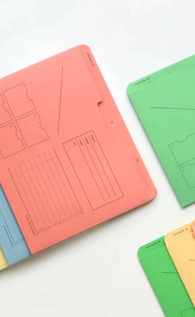 A5 Archiving File - Color