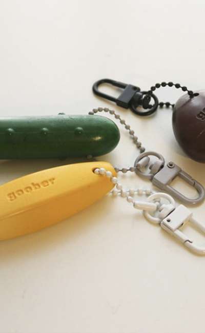 Palm Crayon Keyring