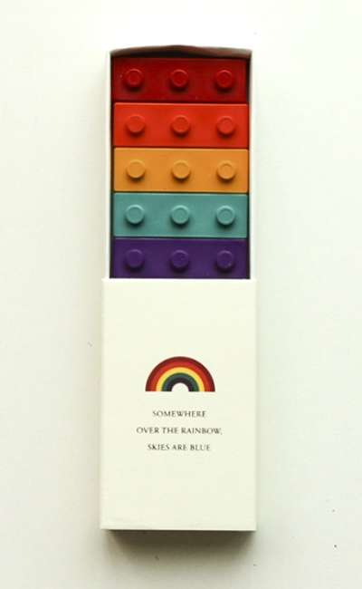 GOOBER Crayon Block - Rainbow
