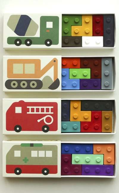 [Goober] Goober Crayon Block Car 2 (set)