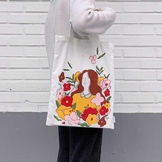 Eco Bag - Flower Mary