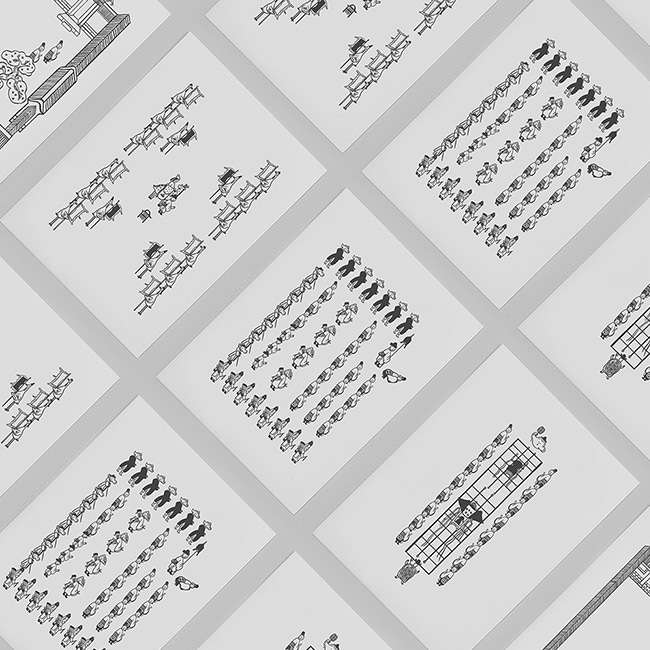 Ten Longevity Symbols Postcard