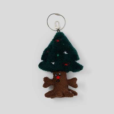 【TUKATA】TUKATA HOLIDAY EDITION TREESMAS（Small）ファブリック人形キーリング