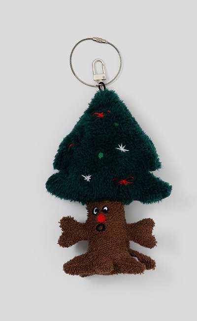 [TUKATA] TUKATA HOLIDAY EDITION TREESMAS (Small) Fabric Doll Keyring
