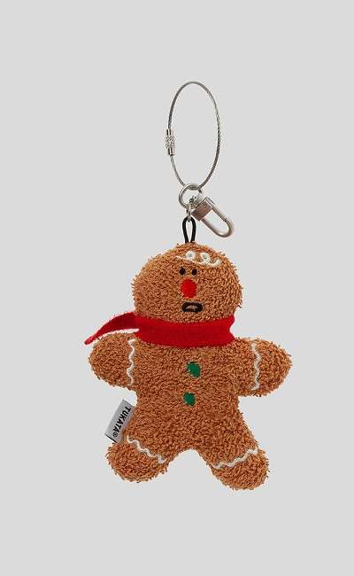 [TUKATA] TUKATA HOLIDAY EDITION Gingermas (Small) Terry-towel Doll Keyring