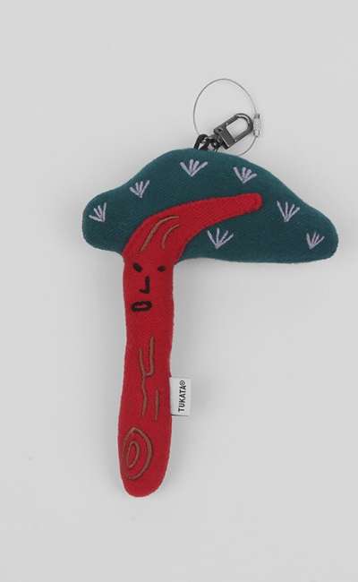 [Ttucatta] Sona (Small) Circular Knit Fabric-Cotton Keyring