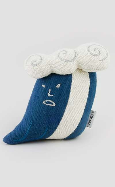 [Ttuk-katta] Mul (Small) Circular Knit Fabric-Cotton Keyring