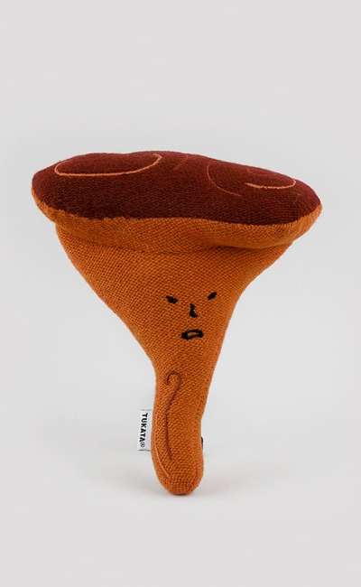[Ttukkattah] Bulro (Small) Circular Knit Fabric-Cotton Keyring