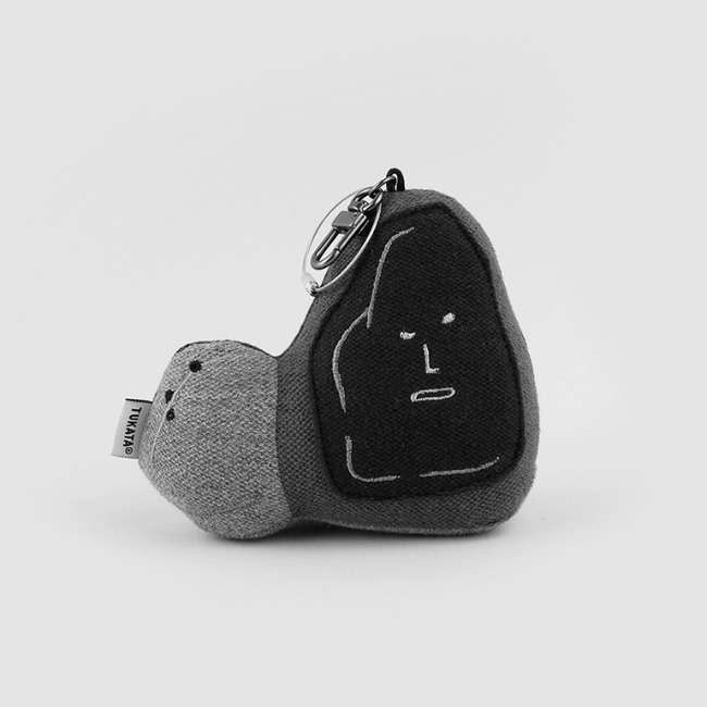 [Ttukkattta] Dol (Small) Circular Knit Fabric—Cotton Keyring