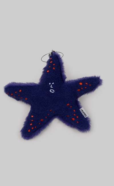 [Ttukkattá] Bulga Blue (Small) Fabric Doll Keyring
