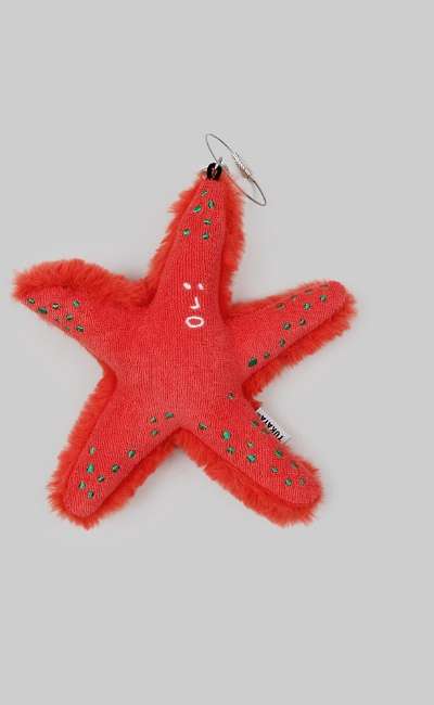 [Ttukkatta] Bulga Orange (Small) Fabric Doll Keyring
