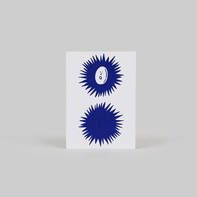 Blue Post Card (B)
