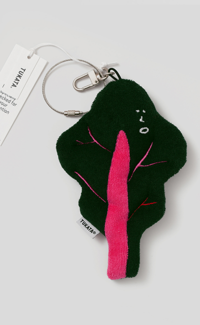 Kale (Small) Terry-towel Doll Keyring