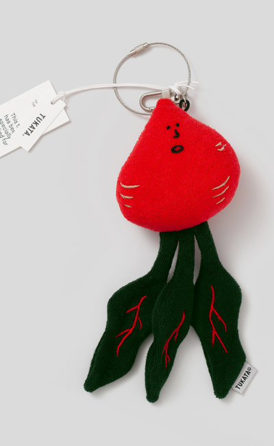 Beet (Small) Terry-towel Doll Keyring